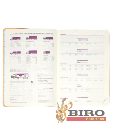 Agendă А5 2026 IDEE Standart "Marigold Orange"
